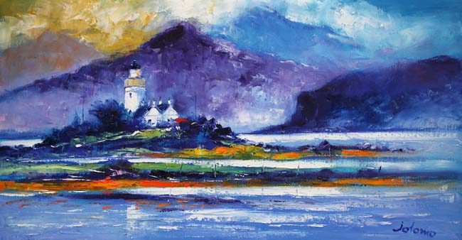 Isle Ornsay Lighthouse, Sound of Sleat, Isle of Skye